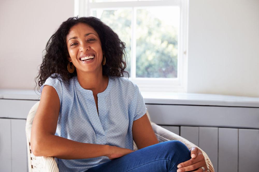 etobicoke woman smiling 