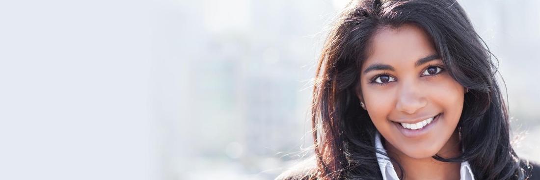 toronto woman smiling