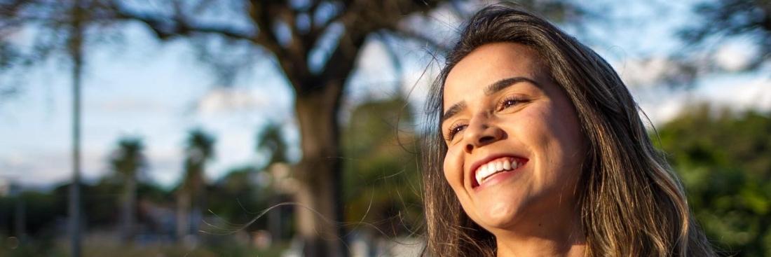 etobicoke woman smiling