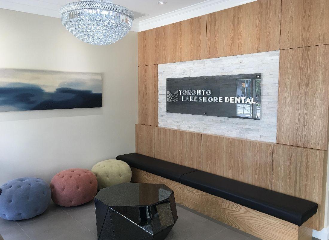 Comfortable Reception Area Comfortable Reception Area in Toronto Lakeshore Dental