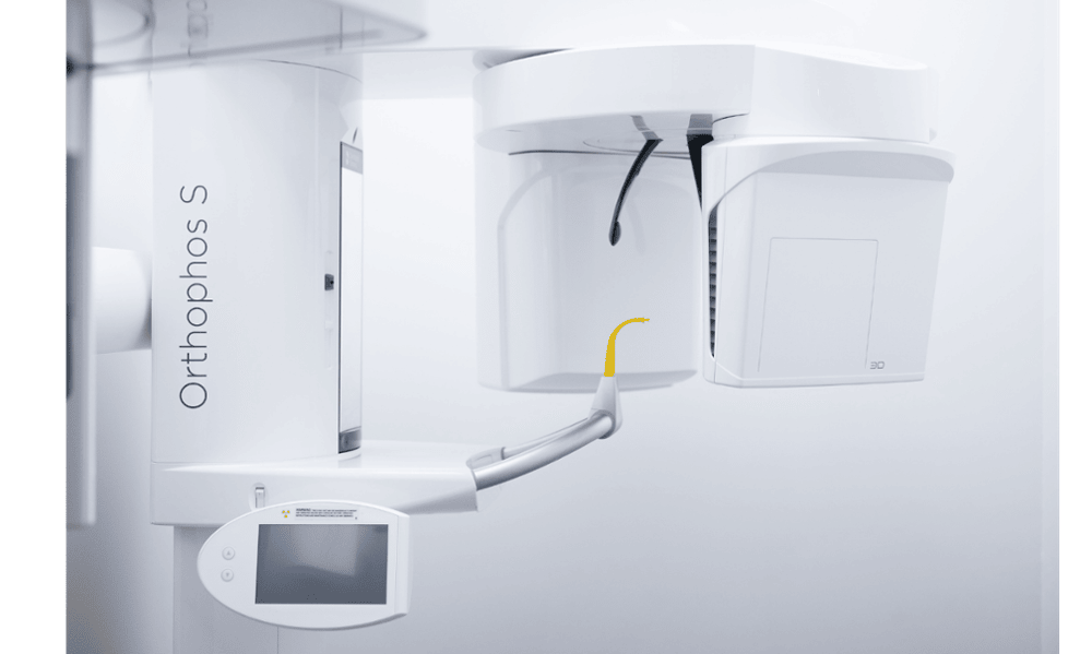 Orthophos panoramic dental imaging machine at Toronto Lakeshore Dental