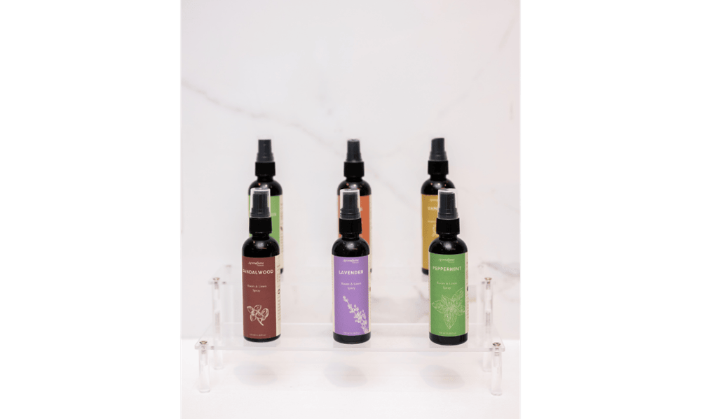 Aromatherapy room and linen sprays available for patient comfort at etobicoke dental office